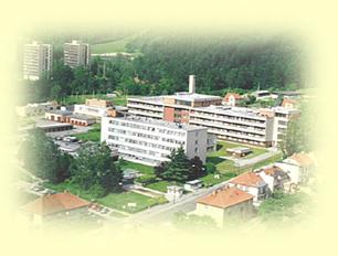 Letecký snímek Nemocnice Blansko 